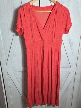 L.L. Bean Coral Dress Size M